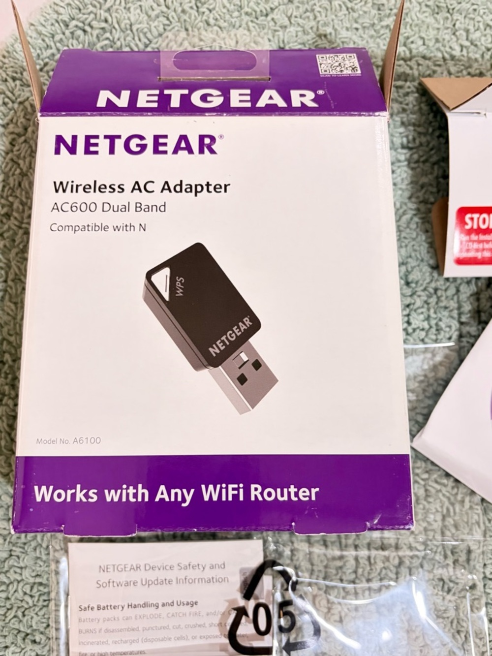 Net Gear wireless AC adapter